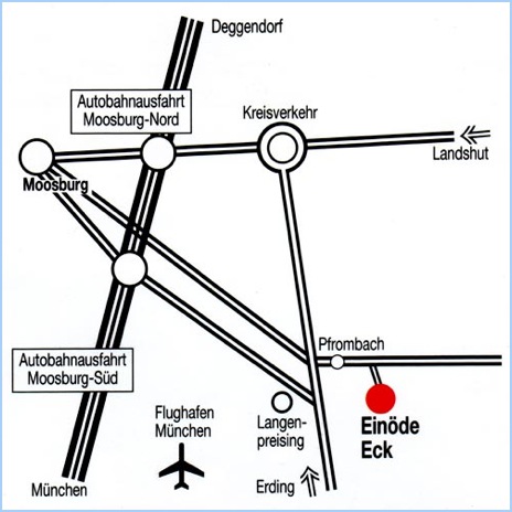 Anfahrt nach Pfrombach